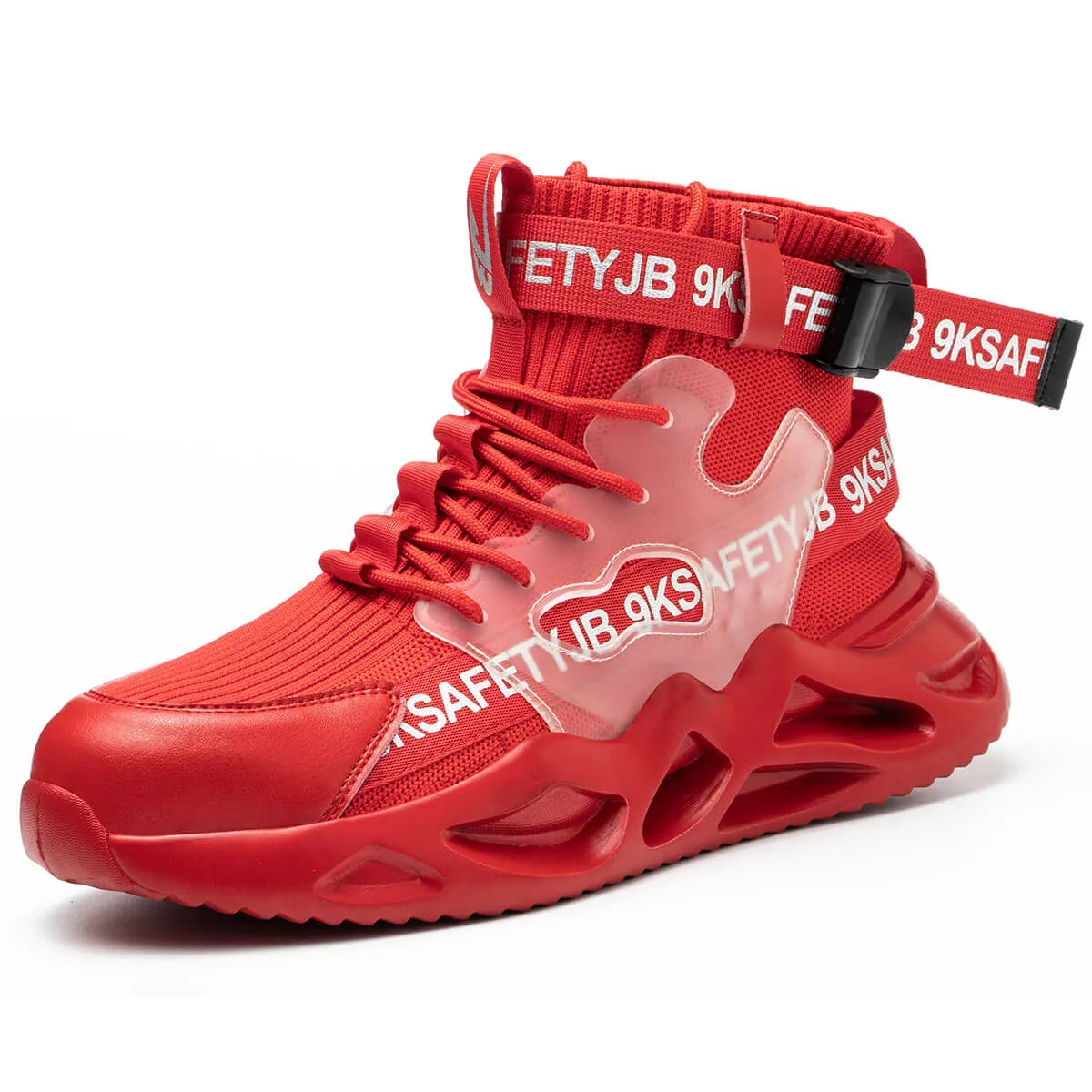 Steel Toe Indestructible Shoes Men Women Lightweight Puncture Safety Work Sneakers for Construction Working Breathable Indestructible