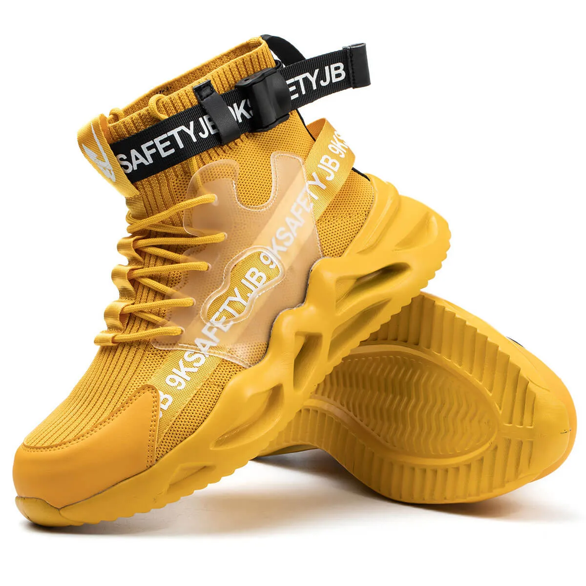 Steel Toe Indestructible Shoes Men Women Lightweight Puncture Safety Work Sneakers for Construction Working Breathable Indestructible