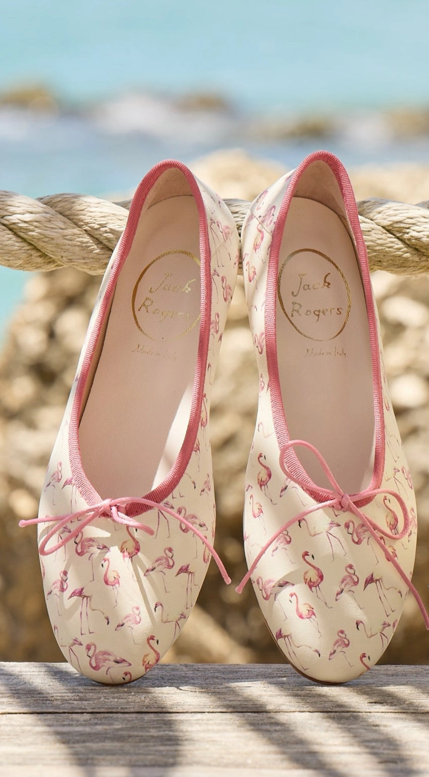 Elegant Walk Joy Path Carlotta Italian Leather Ballet Flat