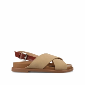 MARINNA FLAT SANDALS Supportive Footbed Trendy Summer Shoes