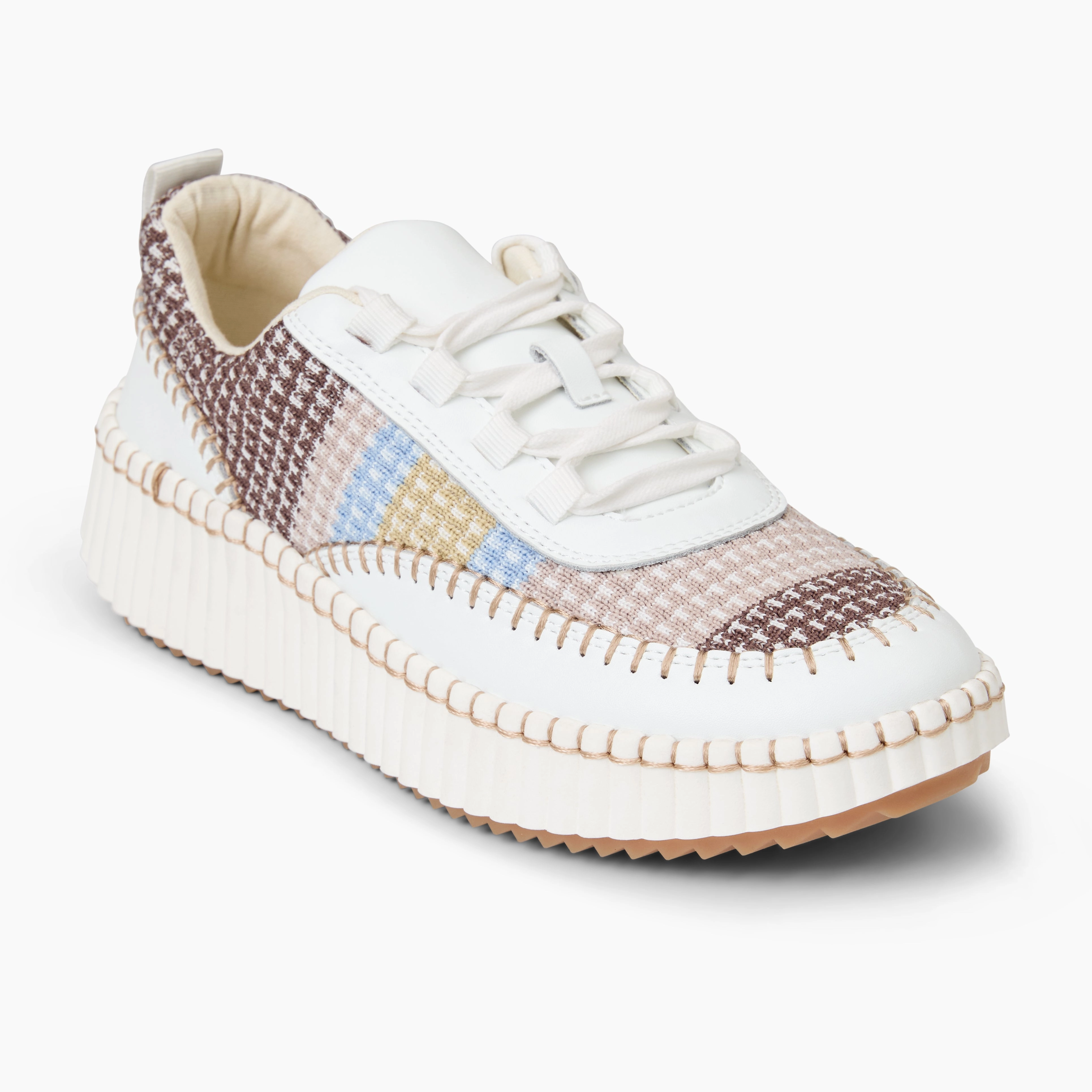 Sealine Leather Low Top Platform Sneaker Country Path Stylish Comfort