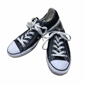 Shoes Sneakers By Converse In Black & White, Size:8 Contoured Footbed Design Breathable Perforations
