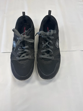 breathable panels Recycled Rubber Base Shoes Sneakers By Skechers  Size: 9