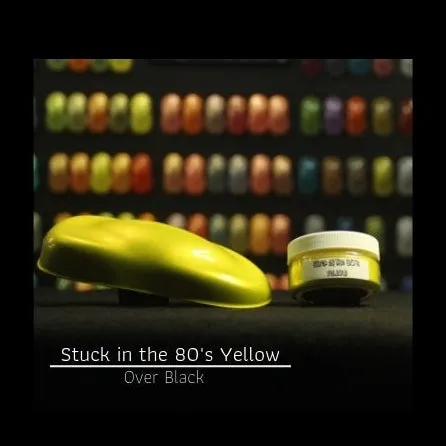 Stuck in the 80's - Yellow Pearl