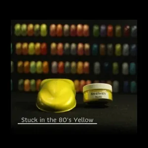 Stuck in the 80's - Yellow Pearl