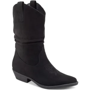 Style & Co. Women's Dannaa Mid Calf Boots, Black, 10