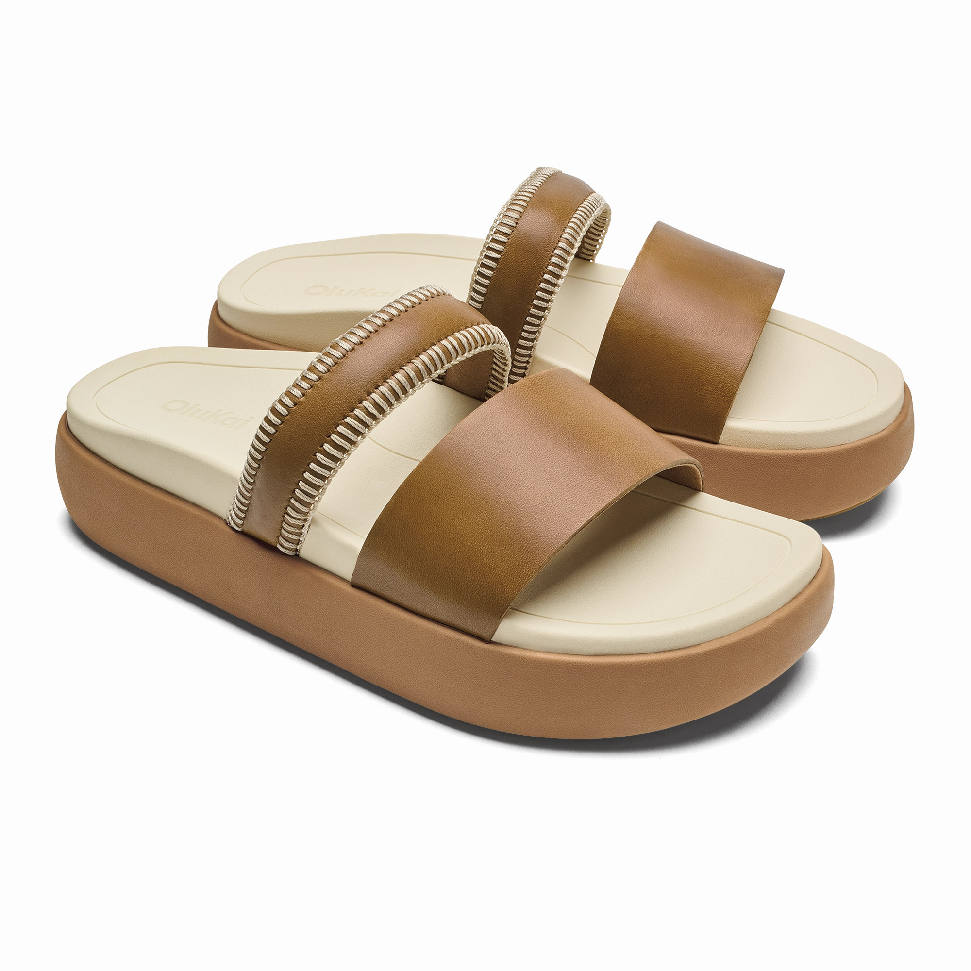 Blue Cool Pae - Tan / White Sand