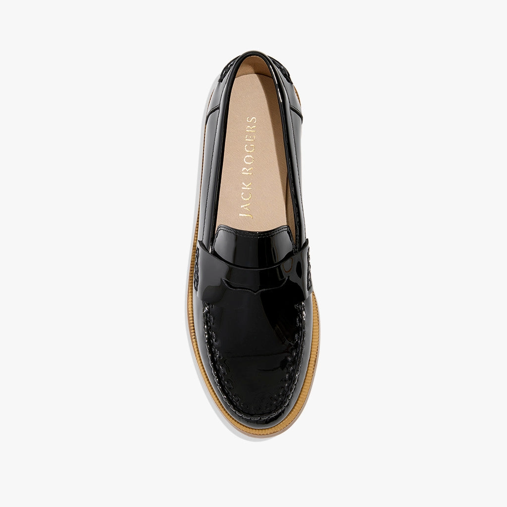 Tipson Leather Penny Loafer Leaf Path