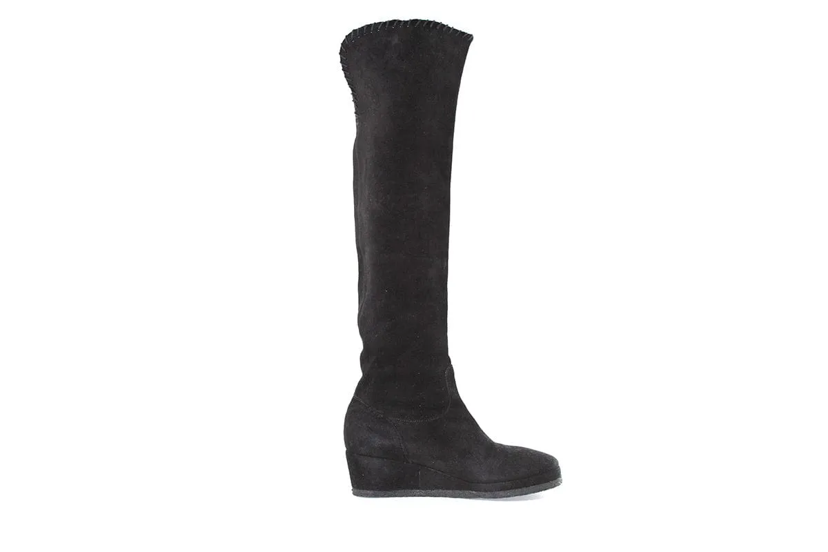 Suede Over-The-Knee Boots