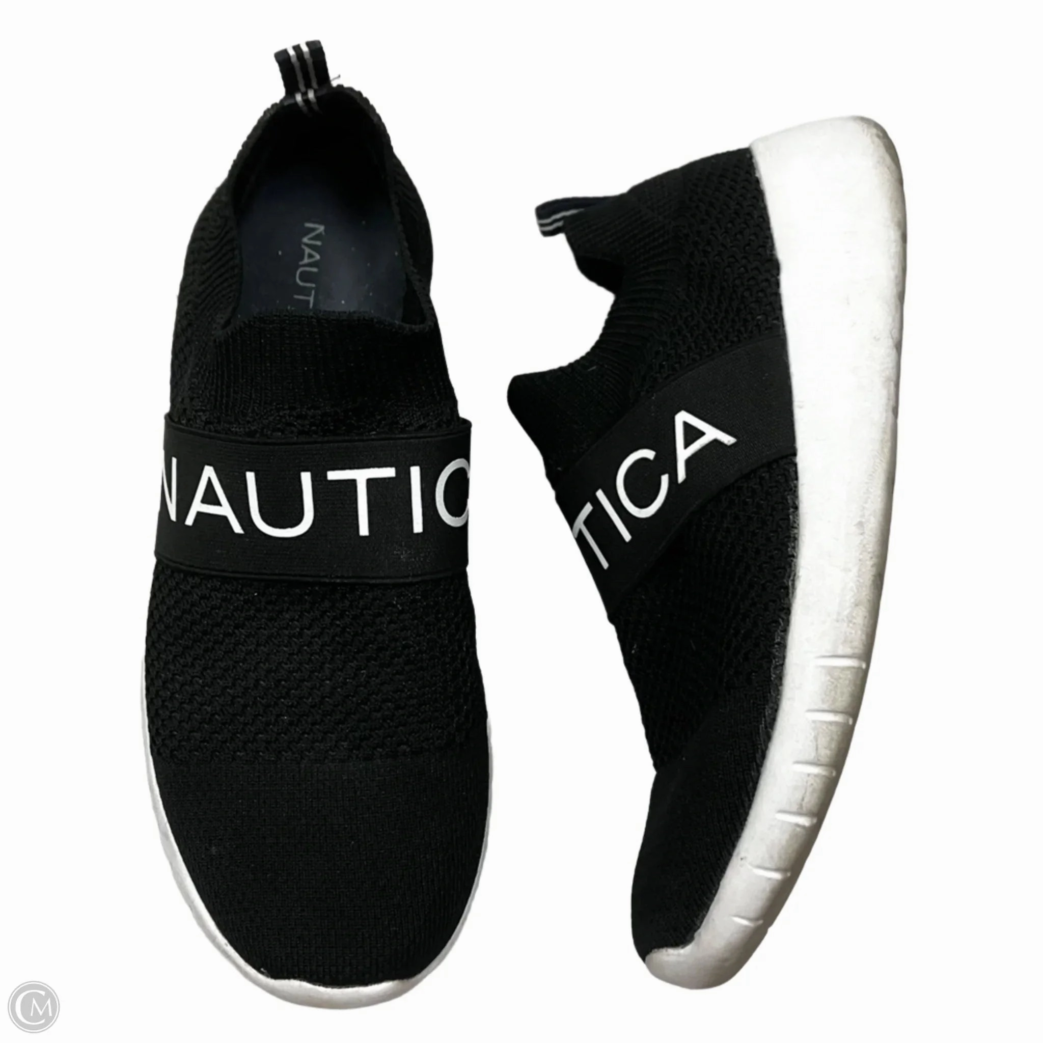 Compression Molded TPU Shoes Sneakers By Nautica In Black, Size: 8