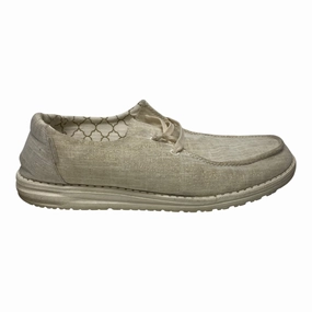 Shoes Sneakers By Hey Dude In Tan, Size:10 Comfortable Tongue Foot Support