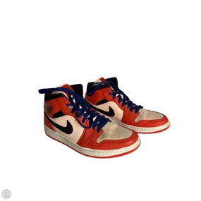 Shoes Sneakers By Nike In Orange, Size: 11 Fashion Casual EasyClean