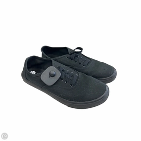 Shoes Sneakers By Time And Tru In Black, Size: 8.5 Asymmetric Lacing Designs