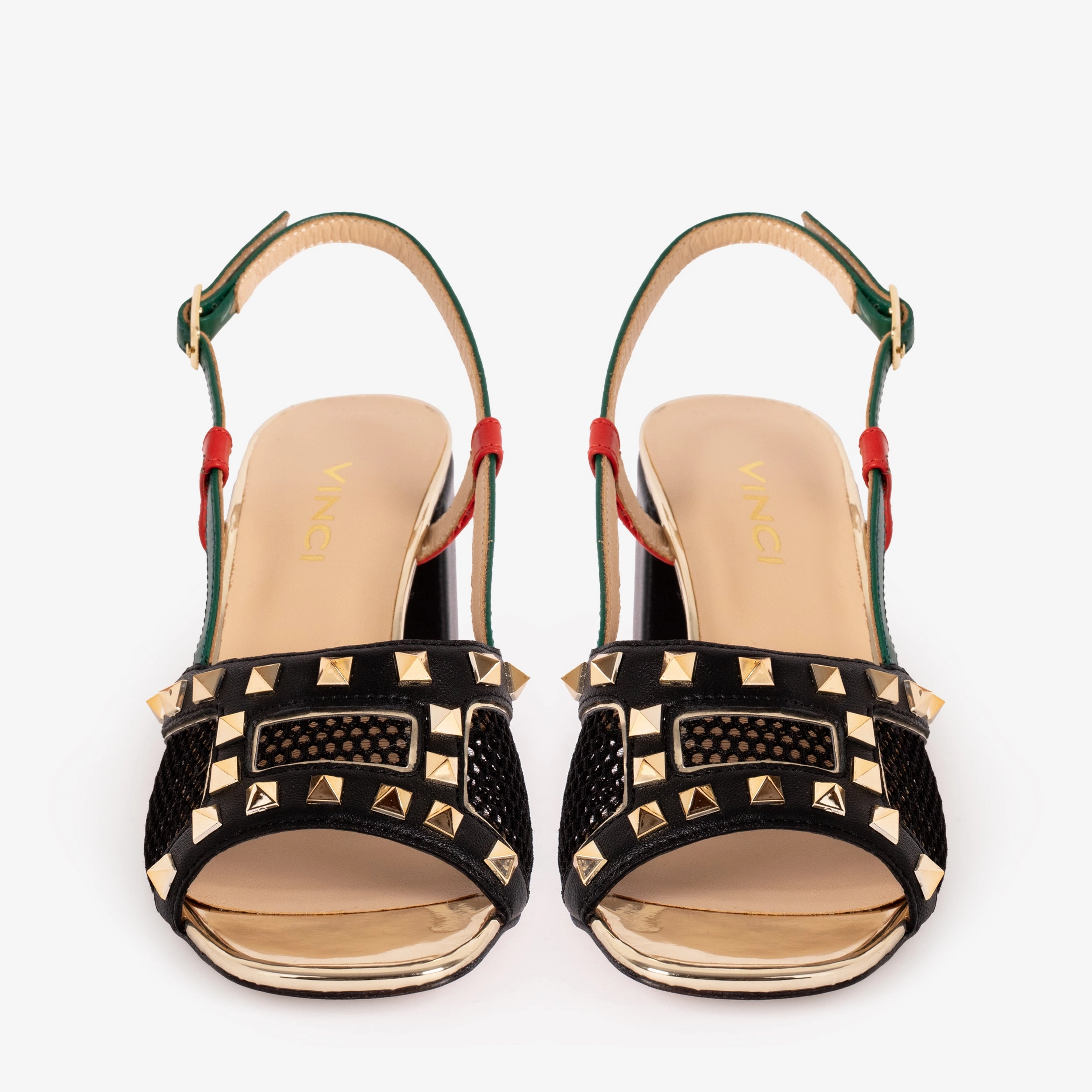 The Linea Black Leather Women Slingback Shoe Hike Light Clean Lines