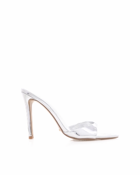 Versatile Everyday Wear Toe box QUINBY - SILVER CHROME