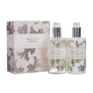 Sweet Pea and Freesia Hand Wash and Lotion Gift Set