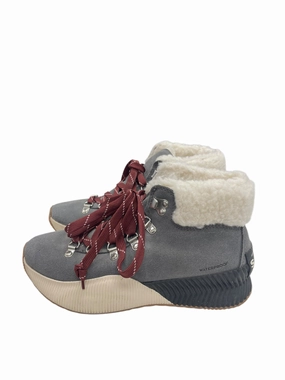 Agility Focus No Slip Shoes Sneakers By Sorel In Grey, Size: 6.5