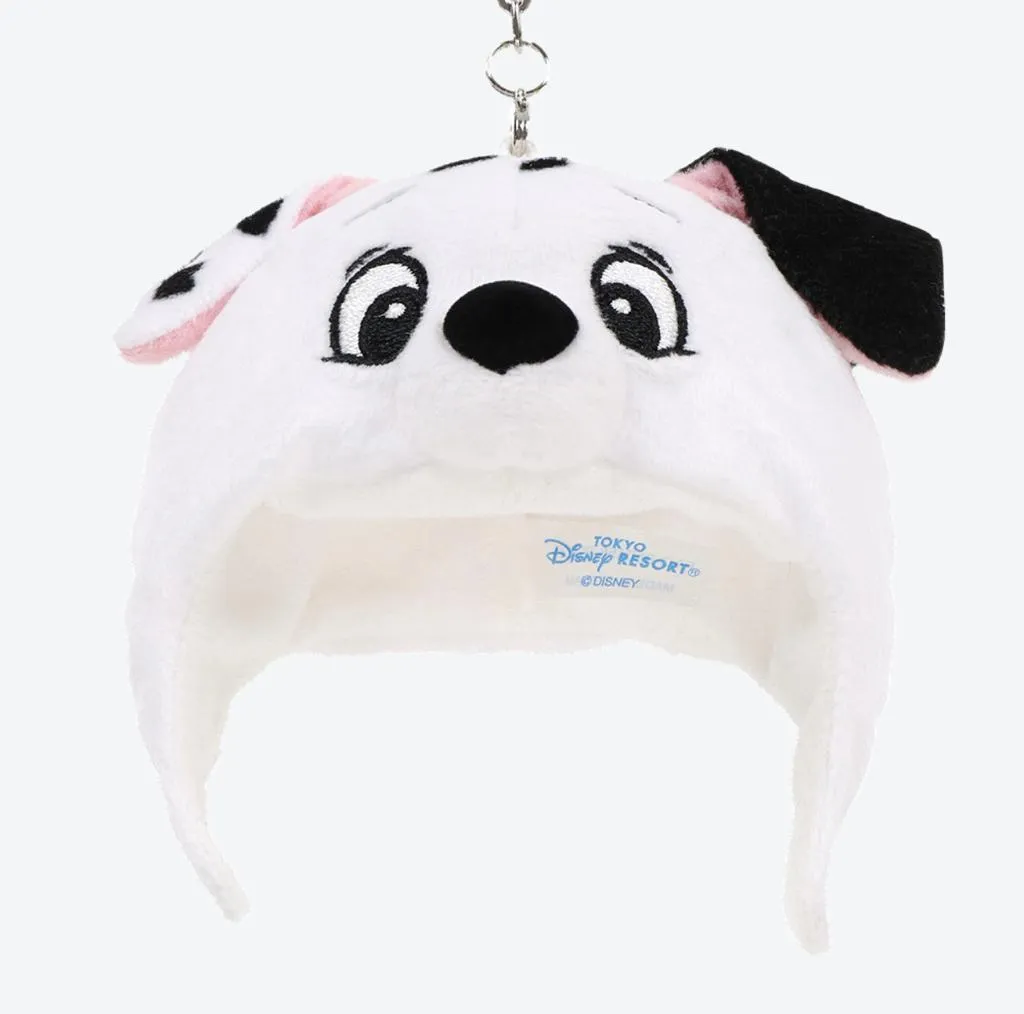 TDR - Big Head Hat x Dalmatian Plush Keychain