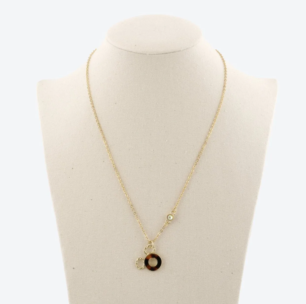 TDR - Mickey Mouse Amber Necklace