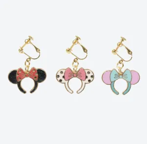 TDR - Minnie Mouse Ear Headband "Always in Style" Collection x Earrings Set (Release Date: July 6)
