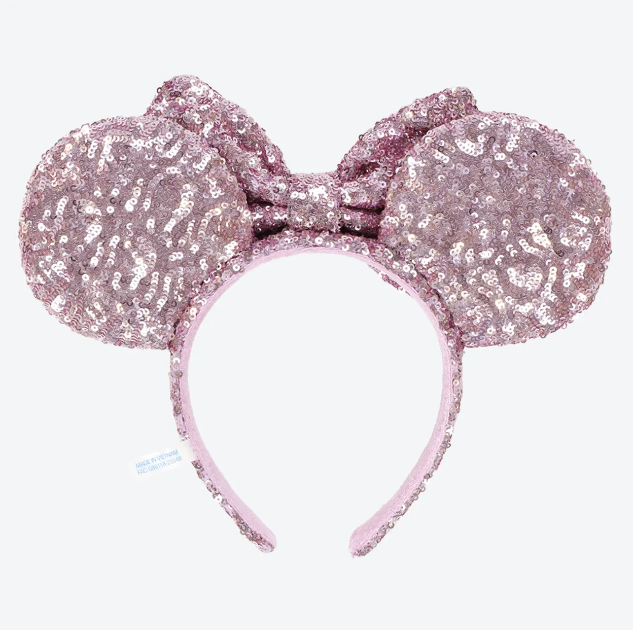 TDR - Minnie Mouse "Rapunzel Color" Sequin Ear Headband (Release Date: Jun 15)