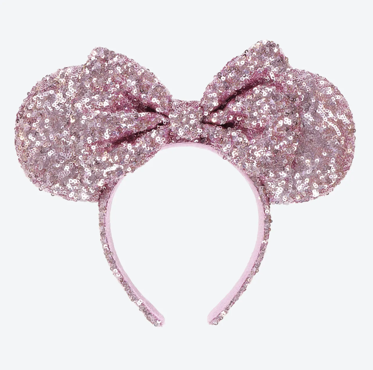 TDR - Minnie Mouse "Rapunzel Color" Sequin Ear Headband (Release Date: Jun 15)