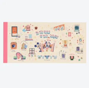 TDR - To the World of Your Dream Collection x Mickey & Friends Memo Note (Release Date: Oct 12)