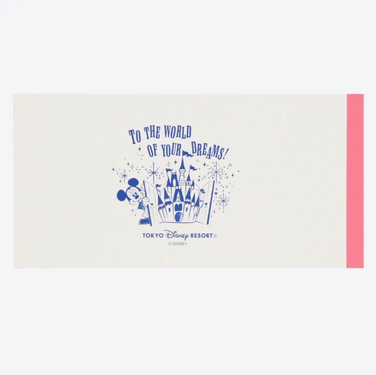TDR - To the World of Your Dream Collection x Mickey & Friends Memo Note (Release Date: Oct 12)