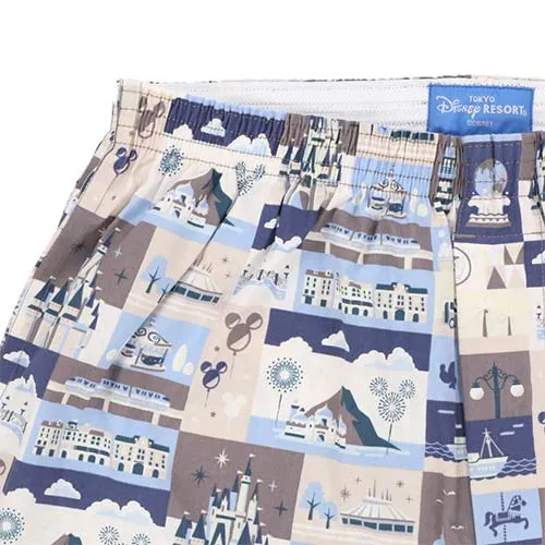 TDR - Tokyo Disney Resort Attractions x Men’s Trunks Shorts (Release Date: Sept 28)