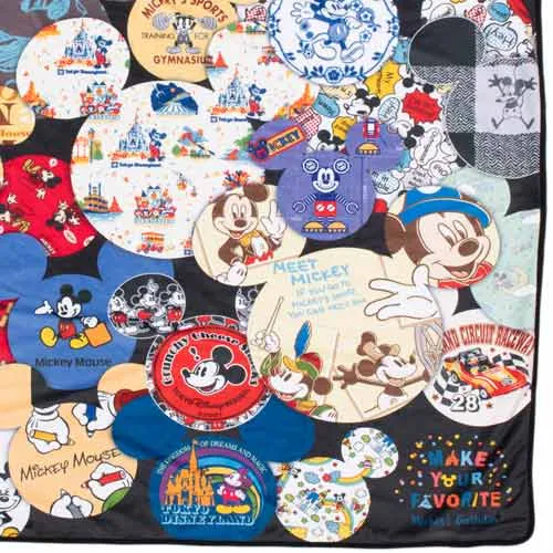 TDR - Tokyo Disney Resort "Make Your Favorite" "Mickey Mouse x Blanket & Bag Set