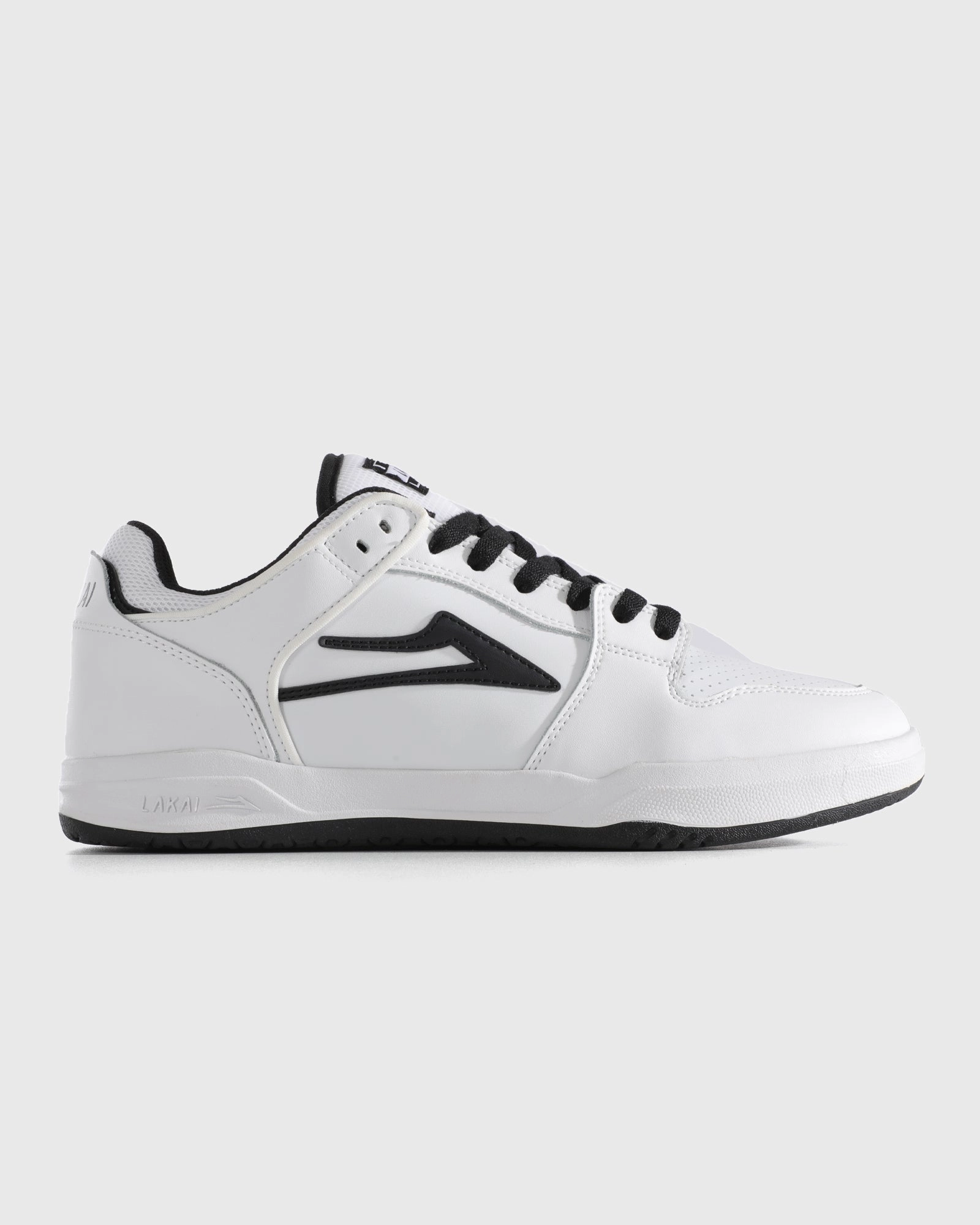 Soft Tone Telford Low  -  White/Black Leather