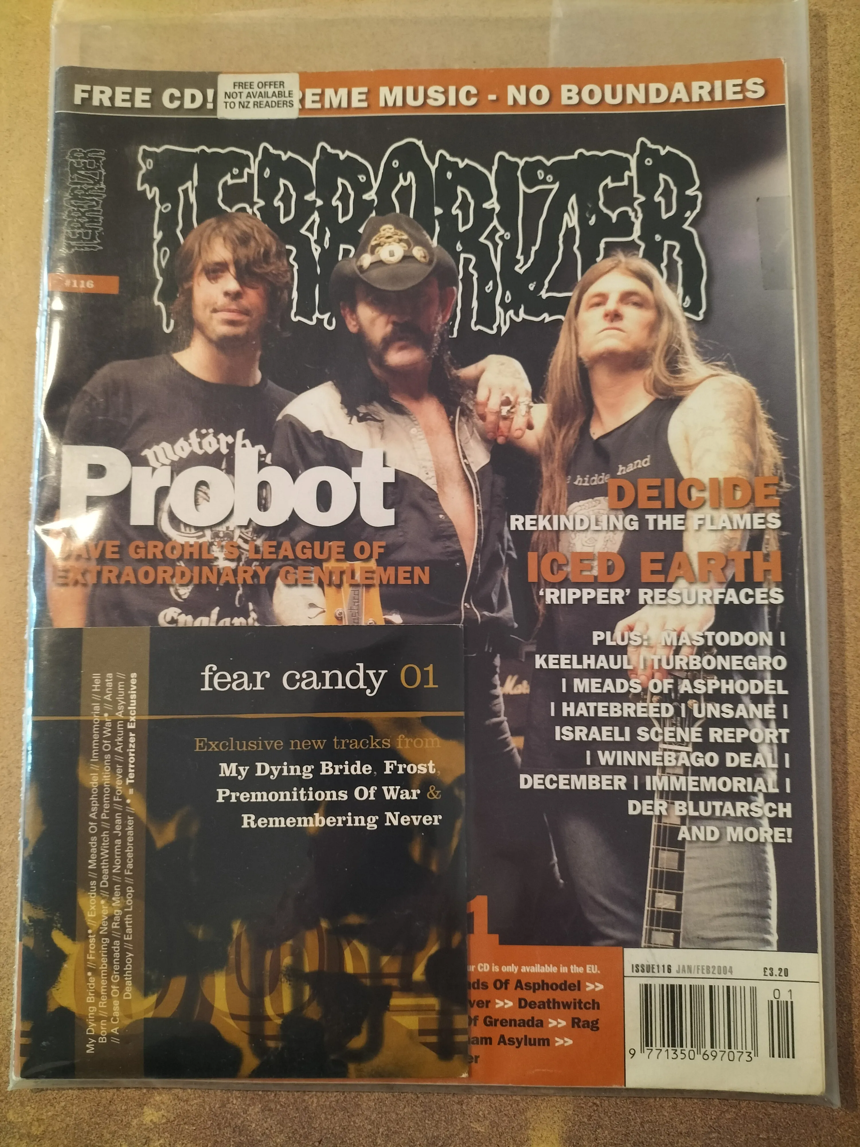 TERRORIZER #116   CD [2ND HAND]