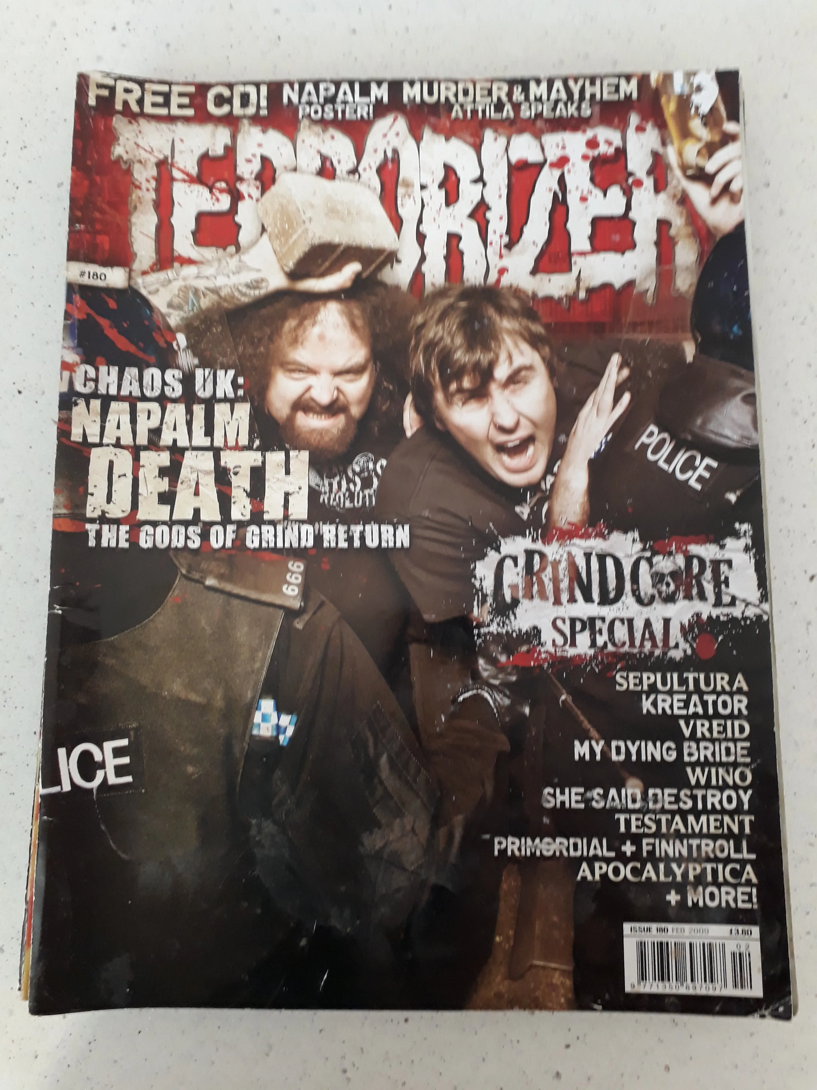 TERRORIZER #180   Fear Candy 64 CD [2ND HAND]