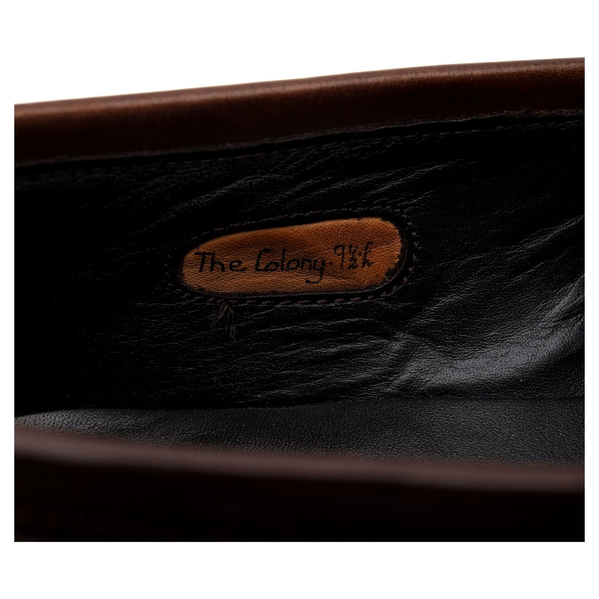'The Colony' Dark Brown Loafer UK 9.5 E