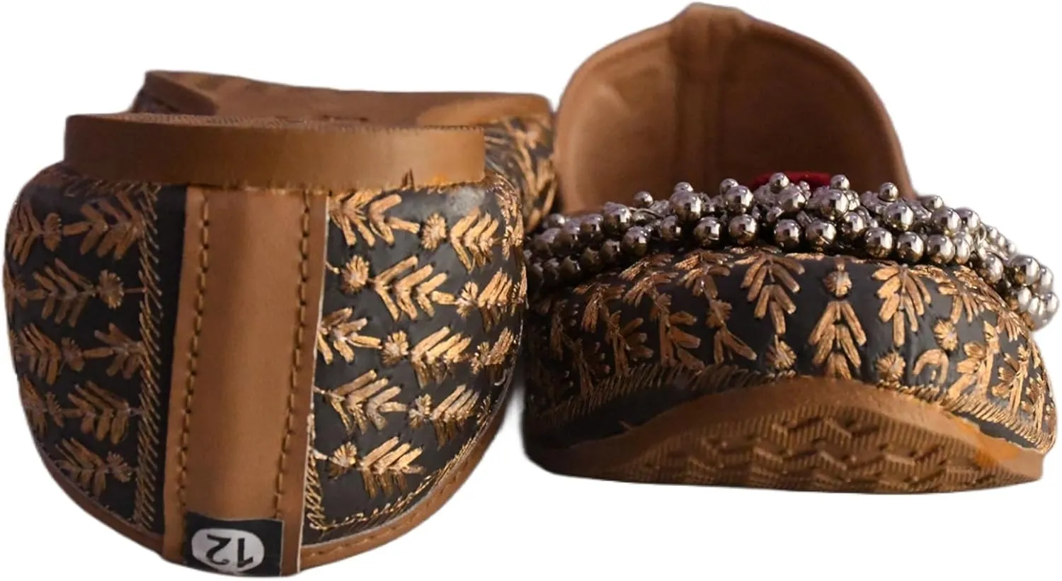 The Country Store_ETHNIC WEAR_|| Embroidered Handmade || Jutti for Women and girls with Soft Leather..