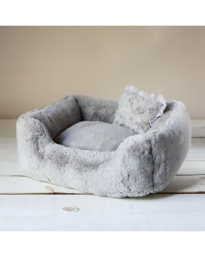 The Divine Dog Bed in Grey (Custom/Direct-Ship) (Made in the USA)
