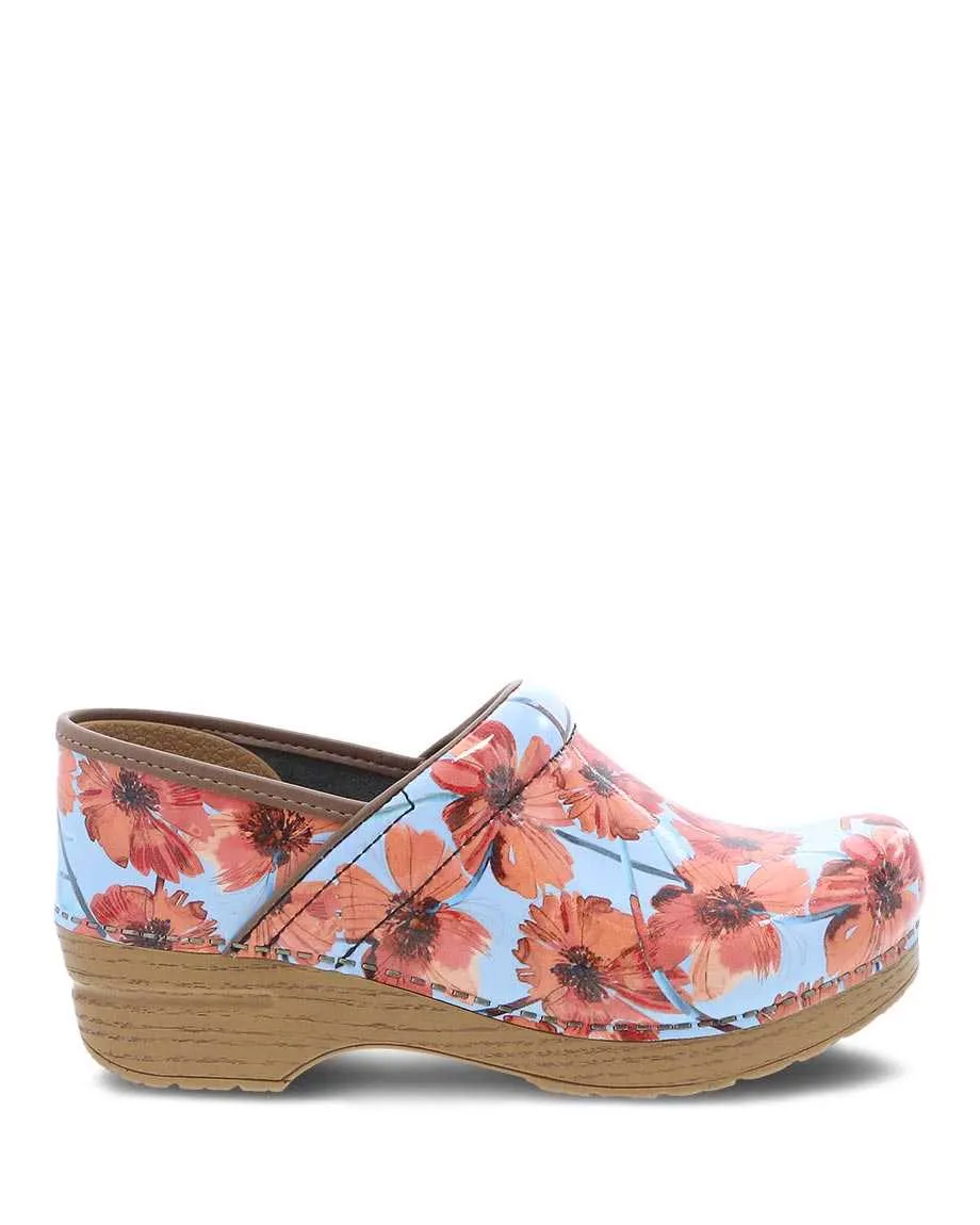The Professional Poppies Patent Clog