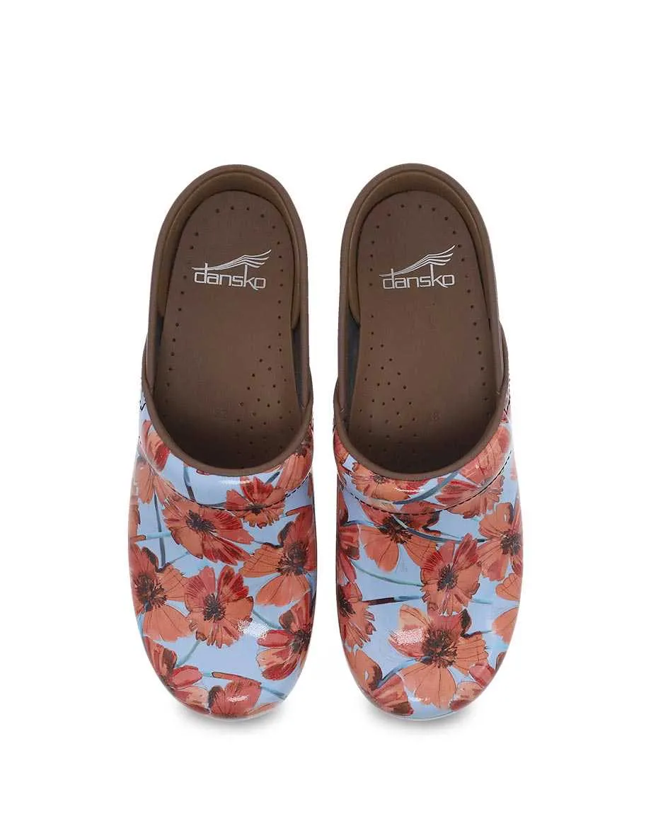 The Professional Poppies Patent Clog