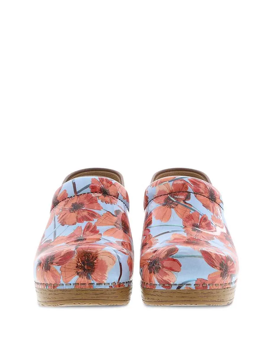 The Professional Poppies Patent Clog