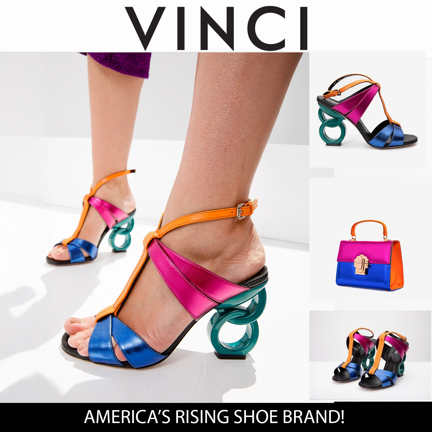 Footwear for Men Functional The Duffryn Multicolor T-Strap Leather Women Sandal