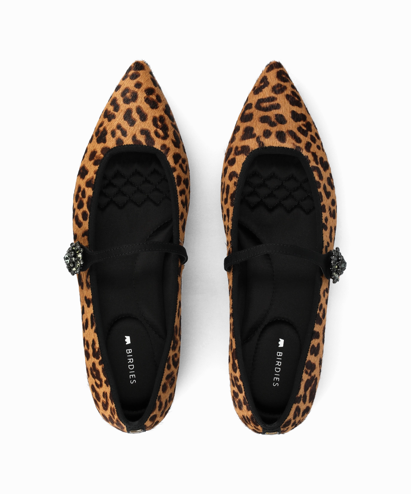 Library Mood Easygoing Wear The Goldfinch 15 Mary Jane - Leopardprint Haircalf