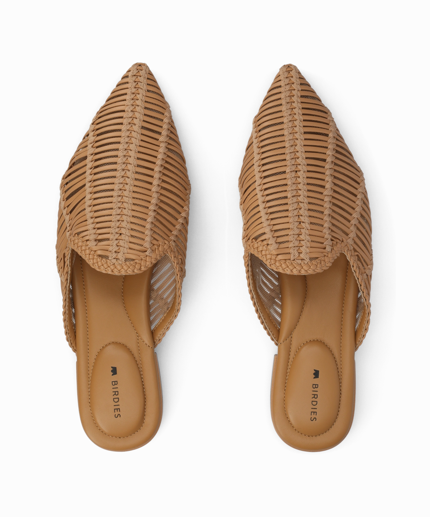 The Goldfinch 15 Woven Slide - Toffee Woven Dynamic flex