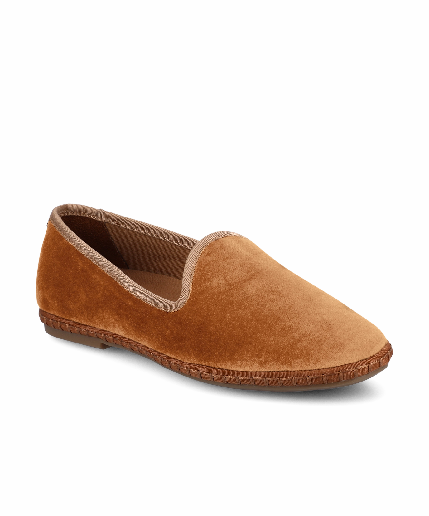 The Heron - Tan Velvet Posture Aligning Footbed Comfort