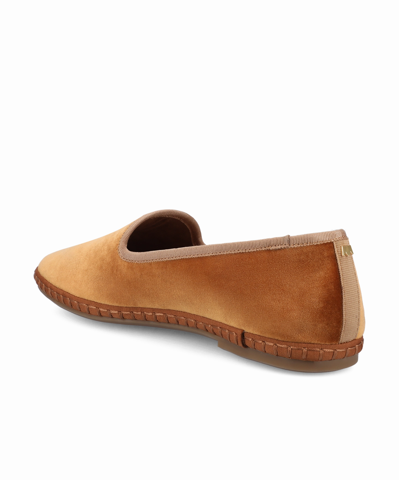 The Heron - Tan Velvet Memory Foam Casual Wear Breath Fresh