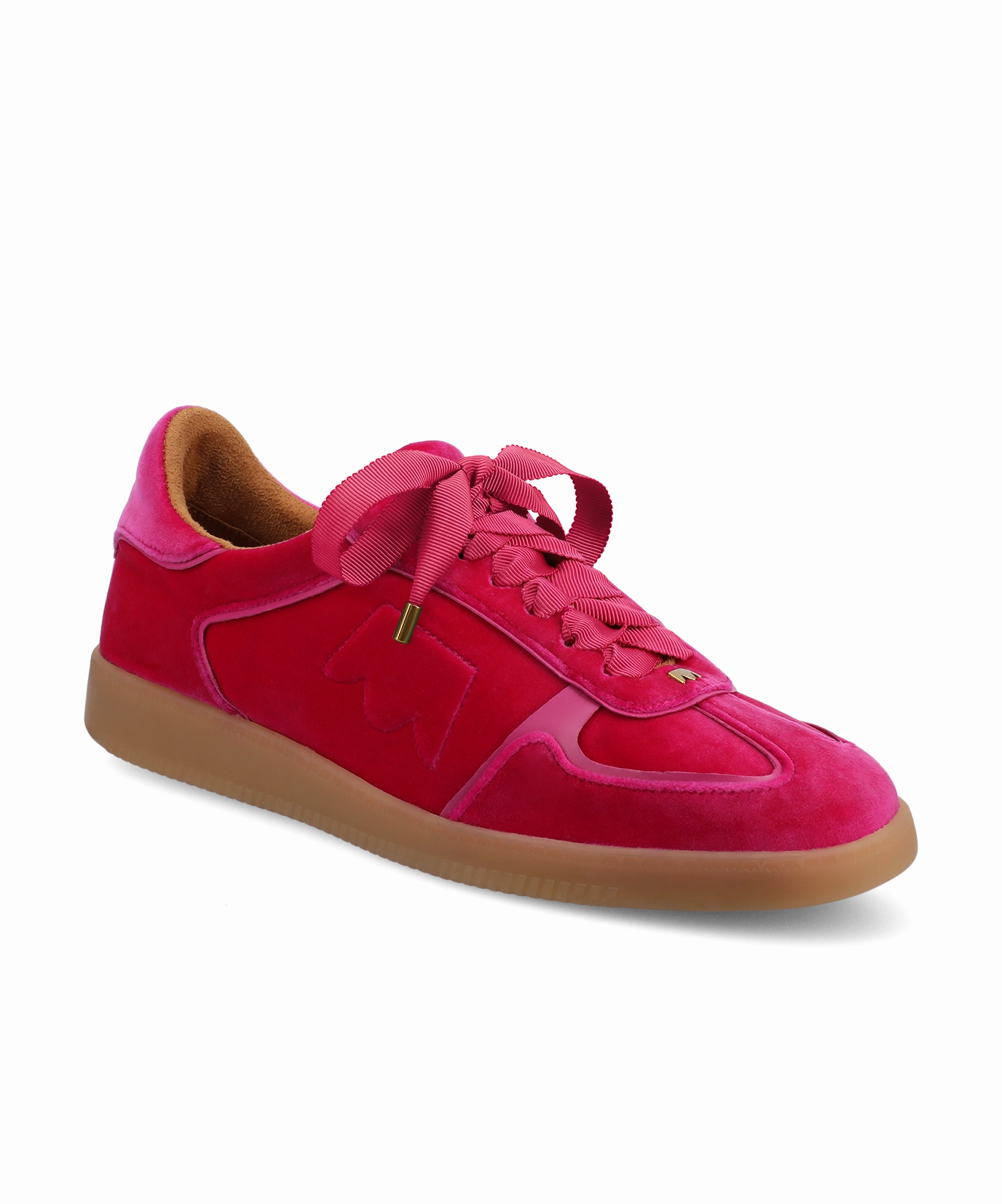 The Jay Sneaker - Hot Pink Velvet Nature Walk Ventilated Mesh Travel Enthusiasts