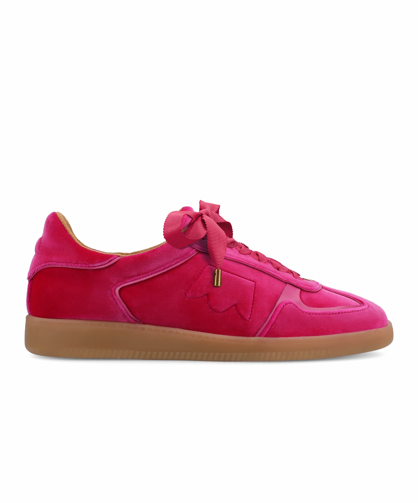 New In Multi Density Foam The Jay Sneaker - Hot Pink Velvet