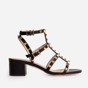 Strappy The Nejapa Black Multi Strap Leather Women Sandal