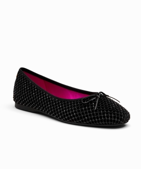 The Songbird - Black Velvet Crystal Minimal Core Fashionable Design