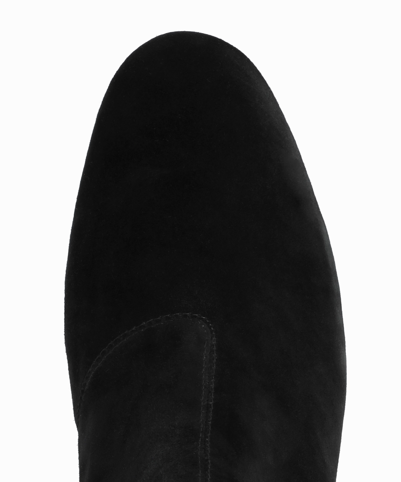 The Starling 50 Bootie - Black Stretch Suede Weekend Casual