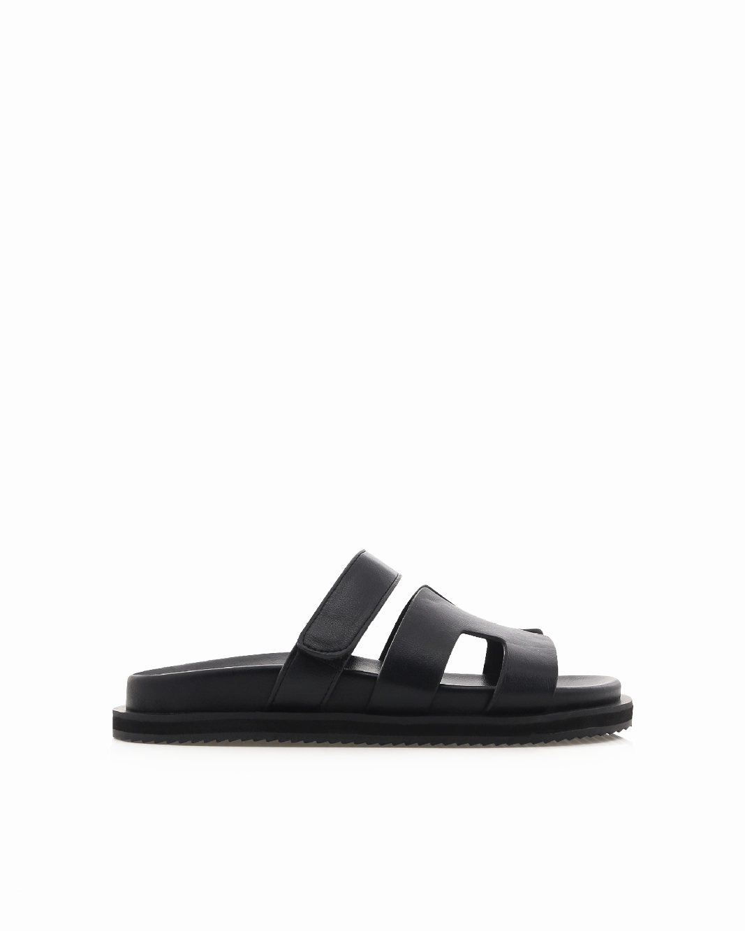 THEO - BLACK heel cup Contoured Shape